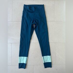 Cotopaxi Women’s Size Small Leggings in Teal and Mint